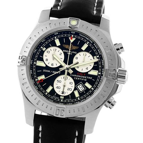 breitling colt price india|copy breitling colt chronograph watch.